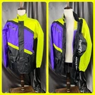 Vtg Belstaff Dry Rain Jacket Nylon Moto Retro Purple Neon Storage Fanny Bag Sz. Fixed Price $59.94.