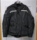 Tourmaster Transition Armored Motorcycle Jacket Women's Lg 12-14 Black Vented. Fixed Price $69.99.