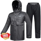 Ilm Motorcycle Rain Suit Men Waterproof 2PC Gray 2X-LARGE. Fixed Price $69.99.