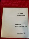 2016 Can-am Spyder Rts Limited Motorcycle Service Manual Book. Fixed Price $53.54.