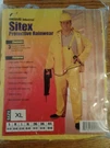 Sitex Yellow Rain Suit, Size Xl, 3 Piece Pvc Poly Protective Gear. Fixed Price $20.00.