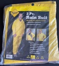 Western Safety Yellow Rain Suit W/hood Men Large Waterproof Jacket & Pants. Fixed Price $12.99.