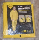 New Western Safety Pc Yellow Rain Suit High Quality Pvc Remove Hood Sz 42-44. Fixed Price $23.99.