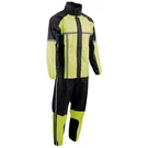 Milwaukee Leather MPM9510 Men's Black And Neon Green Motorcycle Water Resistant. Fixed Price $61.30.