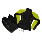 Open Box Joe Rocket Women's RS-2 Rain Suit Black/yellow Size Large. Fixed Price $63.74.