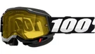 Snowmobile 100% Goggle Accuri 2 Black Amber Lens. Fixed Price $60.00.