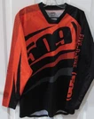 509 Windproof Motocross Jersey Mx Snowmobile Orange & Black Men's Medium. Fixed Price $34.99.