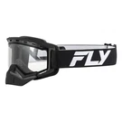 Fly Racing Youth Focus Goggle - Black / White (clear) Snowmobile. Fixed Price $34.45.