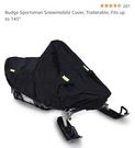 Budge Sportsman SM-8-R Black Polyester Snowmobile Cover Xl Universal Fit. Fixed Price $59.99.