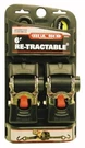 Erickson Retractable Ratcheting Tie Down Straps - 2" X 6FT 34414. Fixed Price $59.99.