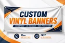 Custom Vinyl Banner Waterproof Uv Resistant 13OZ Heavy Duty Fast Shipping Usa. Fixed Price $71.24.