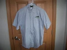 Arctic Wear Cat Mens Employee Shirt Medium Gray Cool Cotton Nwot!. Fixed Price $5.00.