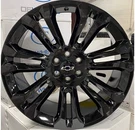 4 NEW-22" Split 7 Spoke Black Wheels 5666 Chevy Tahoe Silverado Gmc Yukon Sierra. Fixed Price $1175.00.