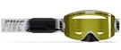 New 509 Kingpin Ignite Snowmobile Goggles, White With Polarized Yellow Tint Lens. Fixed Price $229.95.