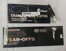 Thor Dual Pane Lens For Ally Goggles Clear 2602-0232 W/ 14 Pack Tear Offs 0237. Fixed Price $22.00.