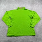 Vintage Arctic Cat Shirt Mens Medium Green Turtleneck Snowmobile Base Layer. Fixed Price $24.95.
