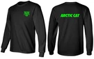 Arctic Cat Snowmobile Long Sleeve T-shirt Choose Design Color Xf Zr Lc Back. Fixed Price $29.00.