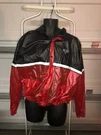 Nelson Rigg Motorcycle Rain Jacket With Hoodie Size Large. Fixed Price $23.00.