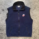 Vintage Us Ski Team Fleece Vest Timberline Colorado Full Zip Navy (men L). Fixed Price $32.30.
