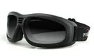 Balboa Touring Goggle Black Frame Anti-fog Smoked Lenses BT2001. Fixed Price $29.98.