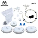For Polaris 180 280 With Wheels Bearings Tires Bag Tail Pool Cleaner Rebuild Kit. Fixed Price $59.91.