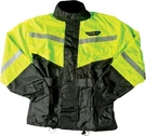 Fly Racing Street Two-piece Rain Suit (xxx-large) (black/hi-viz Yellow). Fixed Price $62.59.