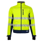 Hi-vis Soft Shell Safety Jacket Fleece Lined With Reflective Class 3 Jorestech. Fixed Price $108.75.