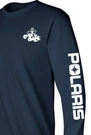 Polaris Atv Long Sleeve Navy T-shirt *fast Shipping Up To 5X Sportsman Ace. Fixed Price $27.00.