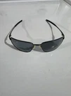 Oakley Rectangular Sunglasses With Grey Polarized Lens OO4075-04. Fixed Price $90.00.