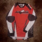 Hmk Racing Long Sleeve Jersey Shirt Red/black/white Size. Fixed Price $12.00.