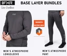 Fxr Men's Atmosphere Cold Weather Long Sleeve Shirt & Pants Base Layer Set. Fixed Price $69.99.