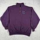 Vintage Jerzees Team Polaris Purple Quarter Zip Sweatshirt Mens Xl Racing Usa. Fixed Price $64.80.