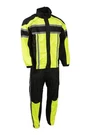 Nexgen SH2216 Men's Oxford Black And Gray Rain Suit Water Resistant 4XL. Fixed Price $100.00.