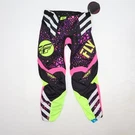 Fly Racing Kinetic Women's High Visible Pant Pink/neon Size 0/2 Motorcycle New. Fixed Price $84.99.