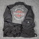 Harley Davidson Roadway Rain Suit Packable Size Xl Pants Jacket Set Gray Black. Fixed Price $134.94.