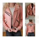 Harley Davidson - Women's Pink Leather Jacket Size. Fixed Price $200.00.
