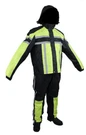 Rain Suit 2 Piece Black Textile Reflective Color 4 Safety Water Wind Proof New. Fixed Price $113.56.