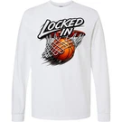 Inktastic Basketball Locked Long Sleeve T-shirt Mens Clothing Apparel Tee. Fixed Price $25.99.