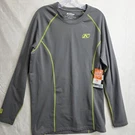 Nwt Klim Men's Gray Aggressor 1.0 Long Sleeve Shirt Cooling Material Size 2XL. Fixed Price $59.99.