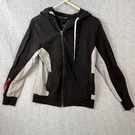 Polaris Sweatshirt Woman Size Medium Zip Up Black And Gray. Fixed Price $18.00.