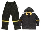 Clc Rain Wear R103M Black Nylon 3-PIECE Suit, Medium. Fixed Price $86.70.