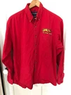 Arctic Cat Patch Red Shirt Snowmobile:racing Pit Crew Derby Garage Men. Fixed Price $19.99.