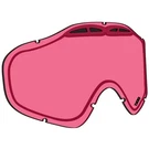 Sinister Dual Pane Replacement Goggle Lens Rose Tint 509-X5LEN-13-RT. Fixed Price $19.99.