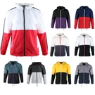 Bg Men's Lightweight Water Resistant Hoodie Windbreaker Jacket Colorblock. Fixed Price $22.39.