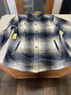 New Brp Ski-doo Women's Plaid Overshirt Size Xl. Fixed Price $24.99.