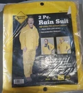 New Western Safety Yellow 2 Pc Rain Suit Hooded Jacket Pants Xl 46 - 48 .35MM. Fixed Price $14.99.