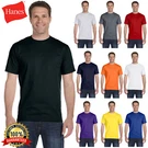 Hanes Men's Comfortsoft 100% Cotton Lay Flat Collar Blank T-shirt 5280 S-4XL. Fixed Price $10.27.