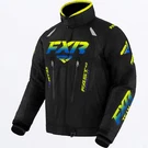 Fxr Team Mens Snowmobile Jacket Black/hi-vis-blue Fade. Fixed Price $419.99.