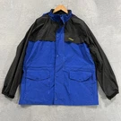 Stearns Jacket Mens Medium Dry Wear Rain Waterproof Zip Snap Hooded Outdoors. Fixed Price $21.72.