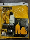 Clc Climate Gear Large 3-PIECE Pvc Rain Suit Yellow 0.35MM Waterproof Jacket Bib. Fixed Price $18.99.